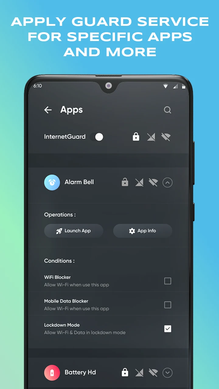 Internet guard - Data Saver screenshot